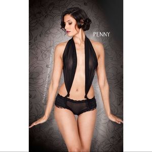 HANKY PANKY AFTER MIDNIGHT Penny Playsuit MEDIUM